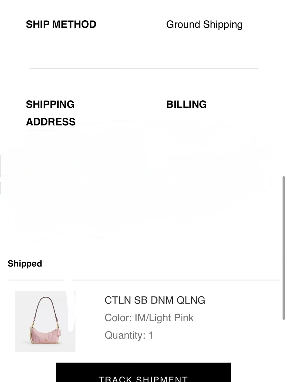 💖SPOTLIGHT💖Coach Pink Denim Caitlin Bag - Picture 5 of 7